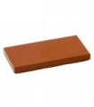 Reddish Brown Tile 2 x 4