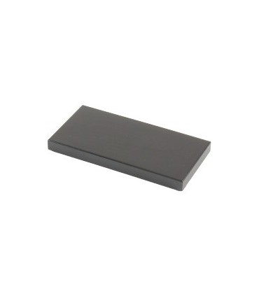 Black Tile 2 x 4