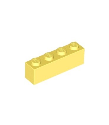 Bright Light Yellow Brick 1 x 4