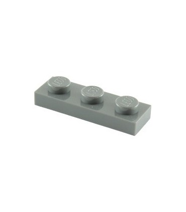 Dark Bluish Gray Plate 1 x 3