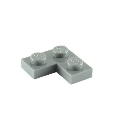 Dark Bluish Gray Plate 2 x 2 Corner