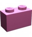 Dark Pink Brick 1 x 2