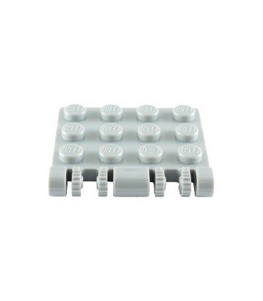 Light Bluish Gray Hinge Plate 3 x 4 Locking Dual 2 Finger