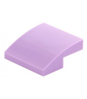Lavender Slope, Curved 2 x 2 No Studs