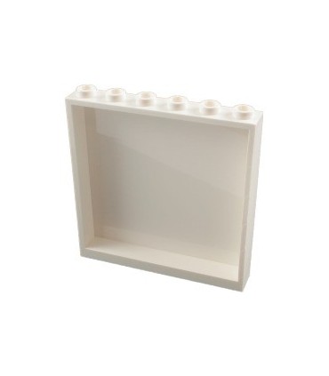 White Panel 1 x 6 x 5