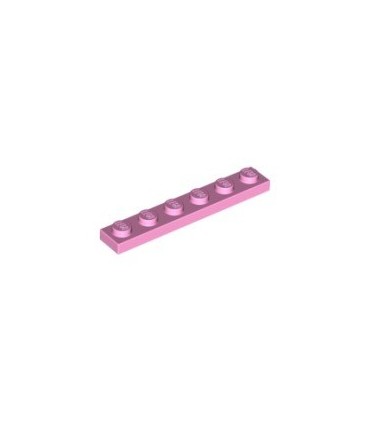 Bright Pink Plate 1 x 6