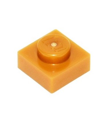 Pearl Gold Plate 1 x 1