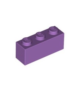 Medium Lavender Brick 1 x 3