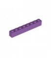 Medium Lavender Brick 1 x 8