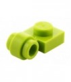 Lime Plate, Modified 1 x 1 with Clip Light - Thick Ring