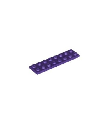 Dark Purple Plate 2 x 8