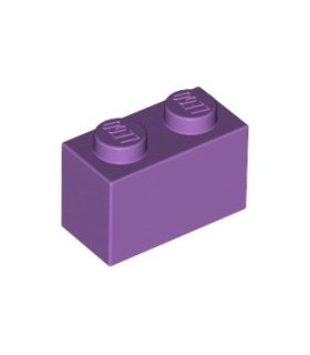 Medium Lavender Brick 1 x 2