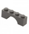 Dark Bluish Gray Brick, Arch 1 x 4