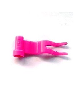 Dark Pink Flag 4 x 1 Wave Right