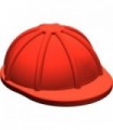 Red Minifig, Headgear Construction Helmet