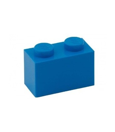 Dark Azure Brick 1 x 2