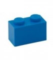 Dark Azure Brick 1 x 2