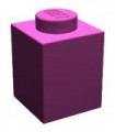Magenta Brick 1 x 1