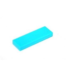 Medium Azure Tile 1 x 3