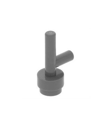 Dark Bluish Gray Minifig, Utensil Space Gun / Torch - Without Grooves