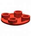 Red Plate, Round 2 x 2 with Rounded Bottom
