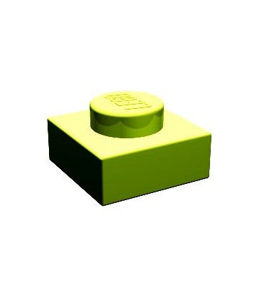 Lime Plate 1 x 1