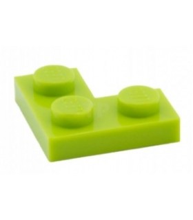 Lime Plate 2 x 2 Corner