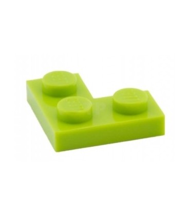 Lime Plate 2 x 2 Corner