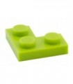 Lime Plate 2 x 2 Corner