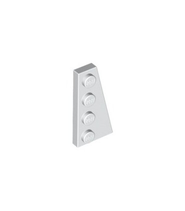 White Wedge, Plate 4 x 2 Right