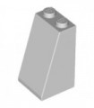 Light Bluish Gray Slope 75 2 x 2 x 3 - Solid Studs