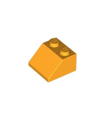 Bright Light Orange Slope 45 2 x 2