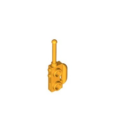 Bright Light Orange Minifig, Utensil Radio with Extended Handle