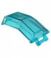 Trans-Light Blue Windscreen 4 x 4 x 4 2/3 with Handle