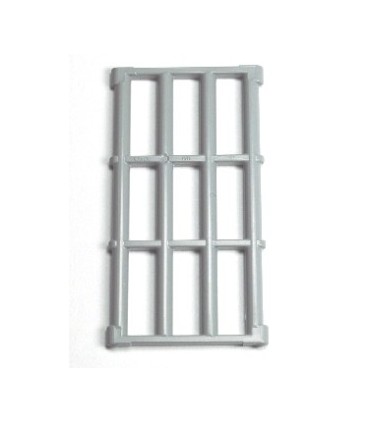 Light Bluish Gray Bar 1 x 4 x 6 with End Protrusions