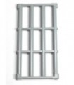 Light Bluish Gray Bar 1 x 4 x 6 with End Protrusions