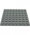 Dark Bluish Gray Plate 8 x 8
