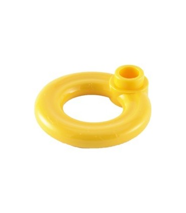 Yellow Minifig, Utensil Flotation Ring (Life Preserver)