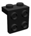 Black Bracket 1 x 2 - 2 x 2