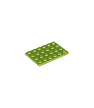 Lime Plate 4 x 6
