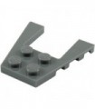 Dark Bluish Gray Wedge, Plate 4 x 4