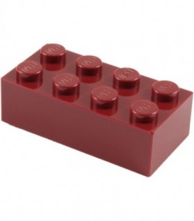 Dark Red Brick 2 x 4
