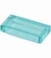 Trans-Light Blue Tile 1 x 2