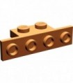 Dark Orange Bracket 1 x 2 - 1 x 4