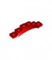 Red Vehicle, Mudguard 1 1/2 x 6 x 1 with Arch