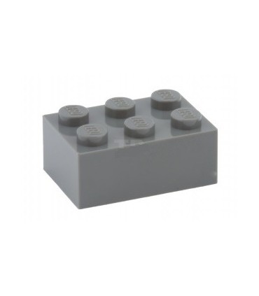 Dark Bluish Gray Brick 2 x 3