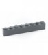 Dark Bluish Gray Brick 1 x 8