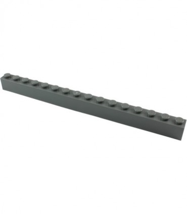Dark Bluish Gray Brick 1 x 16