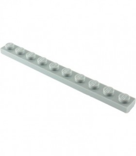 Light Bluish Gray Plate 1 x 10