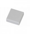 Light Bluish Gray Tile 1 x 1 with Groove